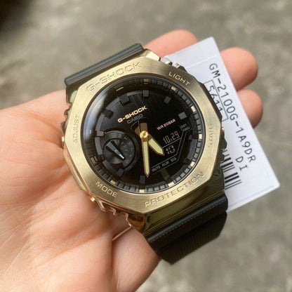 Casio G Shock Gm2100 GOLD & BLACK